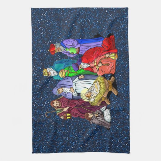 Linge De Cuisine nativité (Vertical)