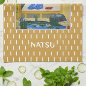 Linge De Cuisine Natsu Japon été saison Art (Plié)
