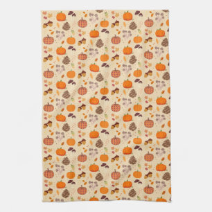 Linge De Cuisine Nature d'automne
