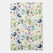 Linge De Cuisine Nature-Inspired Botanical Pattern Decorative Throw (Vertical)