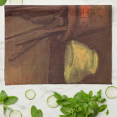 Linge De Cuisine Nature morte Pinceaux dans un pot par Vincent van (Plié)