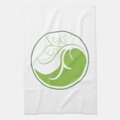 Linge De Cuisine Nature Yin Yang (Vertical)