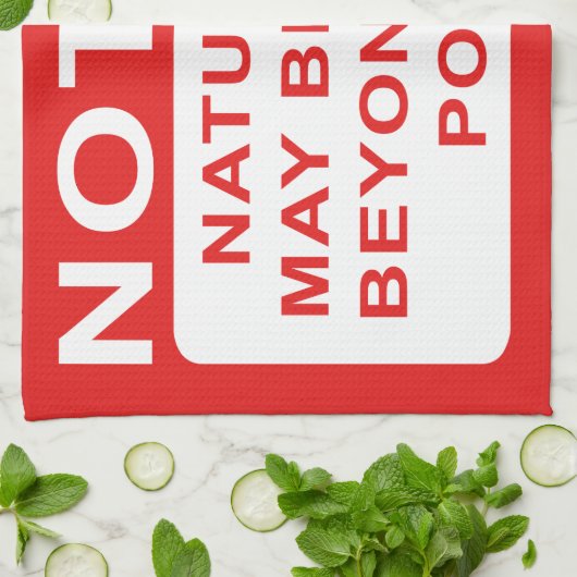 Linge De Cuisine Naturiste (Plié)