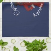 Linge De Cuisine Nautical Blue Boy Party Pirate (Plié)