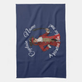 Linge De Cuisine Nautical Blue Boy Party Pirate (Vertical)