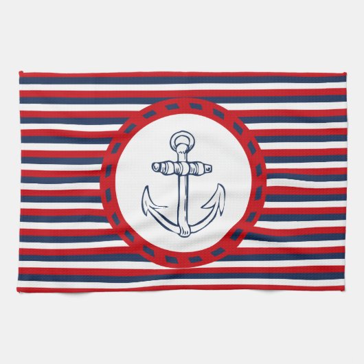 Linge De Cuisine Nautical design (Horizontal)