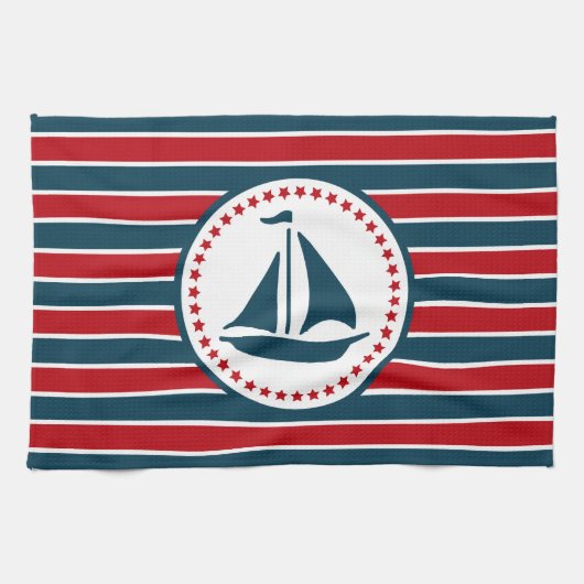 Linge De Cuisine Nautical design (Horizontal)