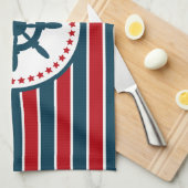 Linge De Cuisine Nautical design (Quart Plié)