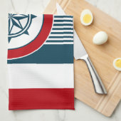 Linge De Cuisine Nautical design (Quart Plié)