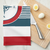 Linge De Cuisine Nautical design (Quart Plié)