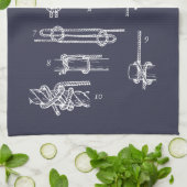 Linge De Cuisine Nautical knots (Plié)