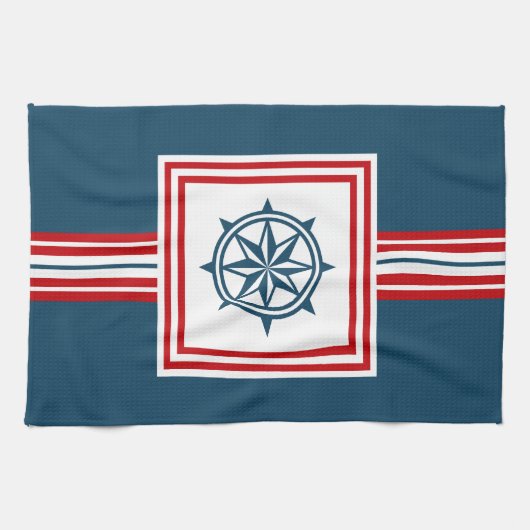 Linge De Cuisine Nautical themed design (Horizontal)
