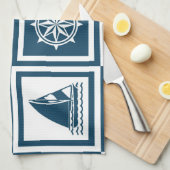Linge De Cuisine Nautical themed design (Quart Plié)