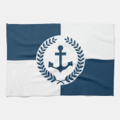 Linge De Cuisine Nautical themed design (Horizontal)