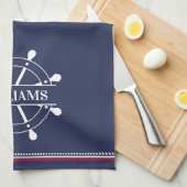 Linge De Cuisine Nautique personnalisée (Quart Plié)