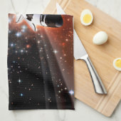 Linge De Cuisine Navette spatiale Atlantis Télescope spatial Hubble (Quart Plié)