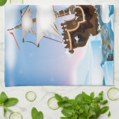 Linge De Cuisine Navire de brise-glace (Plié)