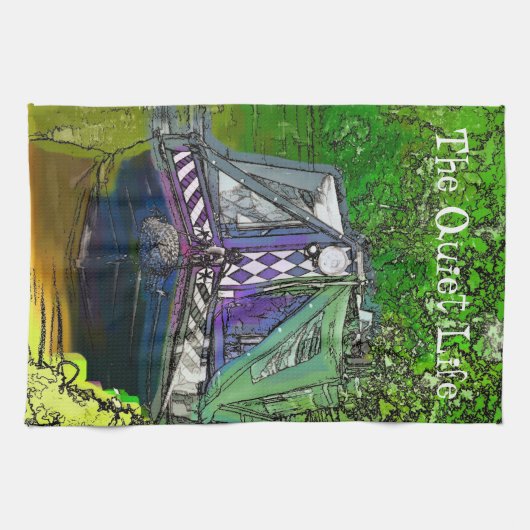 LINGE DE CUISINE NAVIRES (Horizontal)