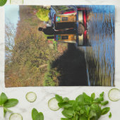 LINGE DE CUISINE NAVIRES (Plié)
