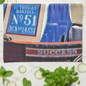 LINGE DE CUISINE NAVIRES (Plié)