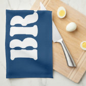 LINGE DE CUISINE NAVY BRAT (Quart Plié)