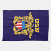 Linge De Cuisine Navy Design (Horizontal)