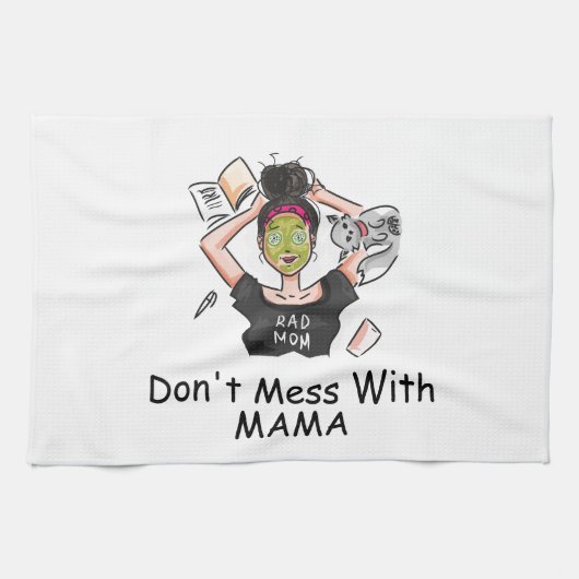 Linge De Cuisine N'ayez pas de mal avec maman (Horizontal)