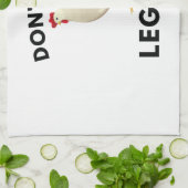 Linge De Cuisine Ne jamais ignorer le jour de la feuille (Plié)