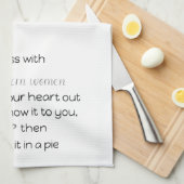 Linge De Cuisine Ne jamais manquer avec Southern Women Lavender Kit (Quart Plié)