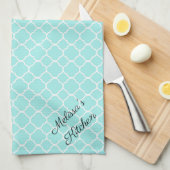 Linge De Cuisine Ne jamais plaisanter avec les femmes du Sud Aqua p (Quart Plié)