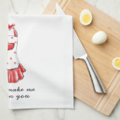 Linge De Cuisine Ne m'incitez pas à vous empoisonner tablier (Quart Plié)