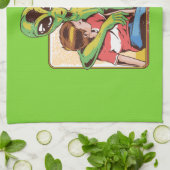 Linge De Cuisine Ne Parlez Pas À Des Étrangers (Plié)