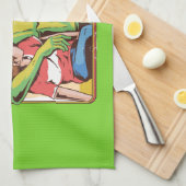 Linge De Cuisine Ne Parlez Pas À Des Étrangers (Quart Plié)