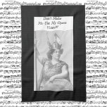 Linge De Cuisine Ne pas me faire utiliser ma voix Opéra Adulte Apro<br><div class="desc">Chanteur vintage</div>