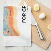 Linge De Cuisine Ne prenez pas le schiste pour le granit (l'humour (Quart Plié)