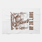 Linge De Cuisine Ne soyez pas un Armadillhole (Horizontal)