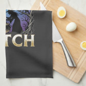 Linge De Cuisine Ne Soyez Sorcière De Base Pot De Halloween Chats N (Quart Plié)