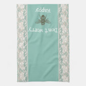 Linge De Cuisine Ne vous inquiétez pas, "BEE" heureux (Vertical)