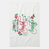 Linge De Cuisine ne vous mettez pas dans un enchevêtrement de Noël (Vertical)