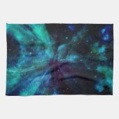 Linge De Cuisine Nebula Turquoise (Horizontal)