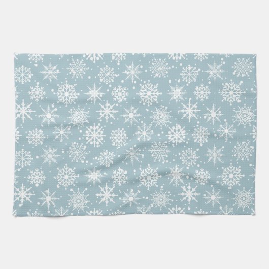 Linge De Cuisine Neige (Horizontal)