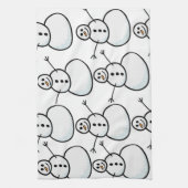 Linge De Cuisine Neige (Vertical)