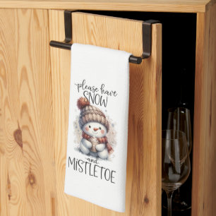 Linge De Cuisine Neige et Gui