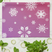 Linge De Cuisine Neige tombante (Plié)