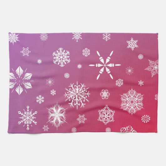 Linge De Cuisine Neige tombante (Horizontal)