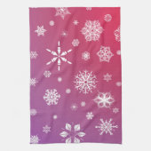 Linge De Cuisine Neige tombante (Vertical)