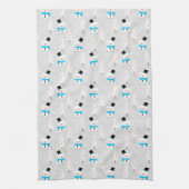 Linge De Cuisine Neiges et arbres de Noël (Vertical)