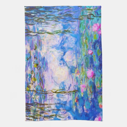 Linge De Cuisine Nénuphars Claude Monet (Vertical)