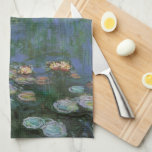 Linge De Cuisine Nénuphars de Claude Monet, Fleurs Vintages<br><div class="desc">Nénuphar (1916) par Claude Monet. Water Lilies est un impressionisme vintage de peinture florale d'art. Jardin fleuri de la saison de printemps de Monet à Giverny, France. Ce paysage est l'une des nombreuses variations de peintures de nénuphars que Monet peint par son étang. À propos de l'artiste : Claude Monet...</div>