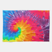 Linge De Cuisine Neon psychédélique Cravate-Dye (Horizontal)